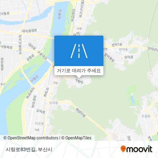 시랑로83번길 지도