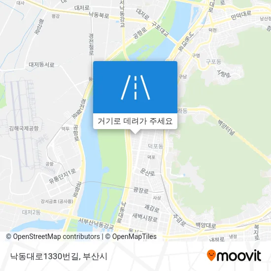 낙동대로1330번길 지도