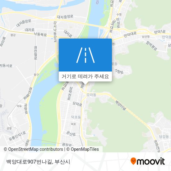 백양대로907번나길 지도