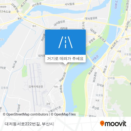 대저동서로222번길 지도