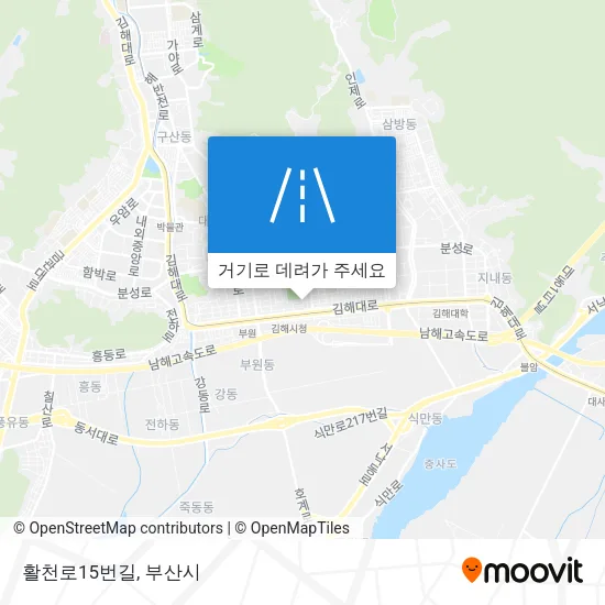 활천로15번길 지도