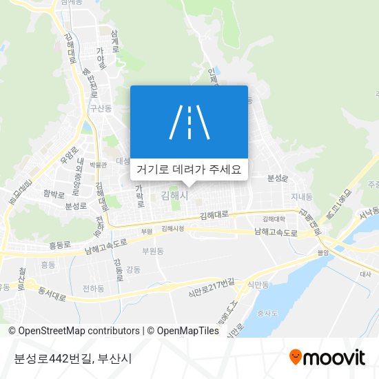 분성로442번길 지도