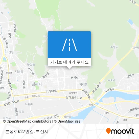 분성로627번길 지도