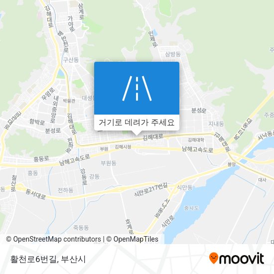 활천로6번길 지도