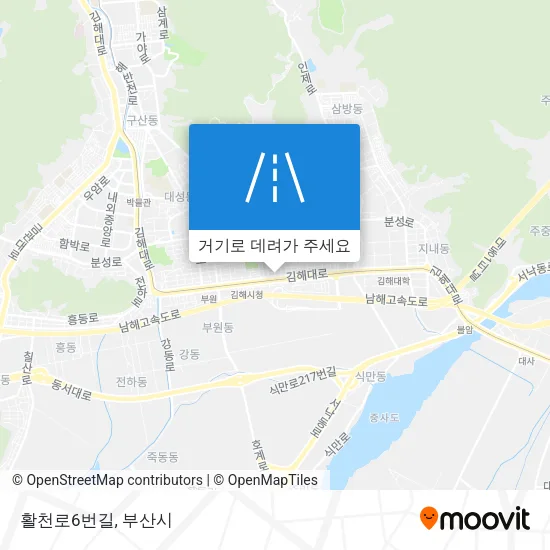 활천로6번길 지도