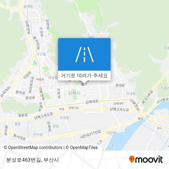분성로463번길 지도