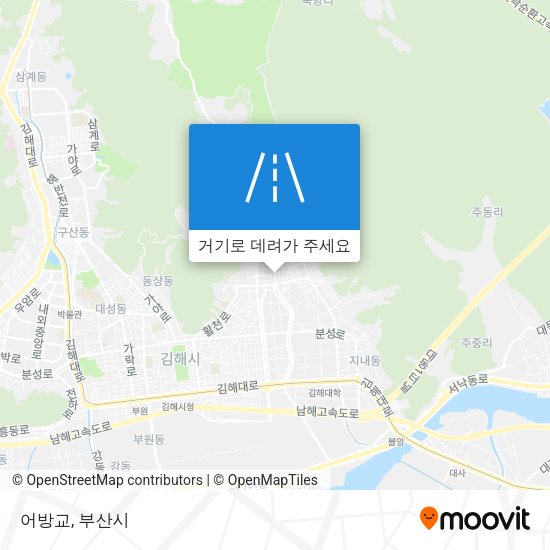 어방교 지도