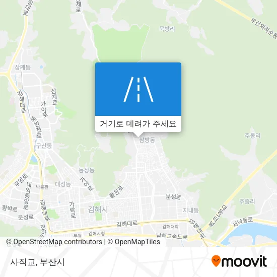 사직교 지도