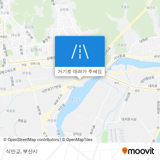 식만교 지도