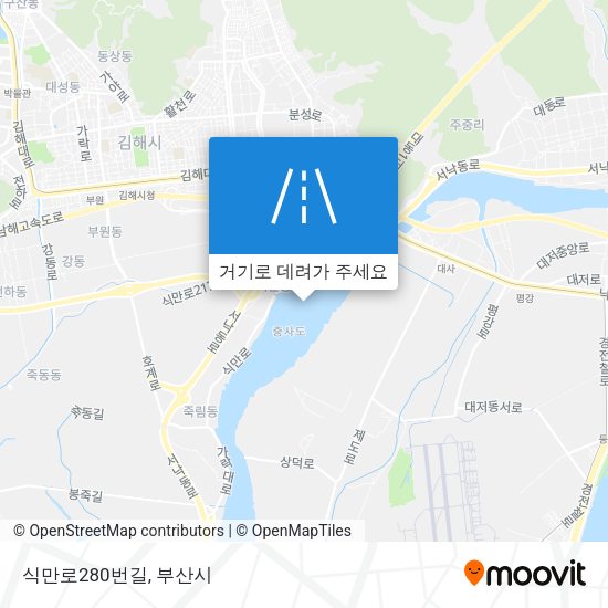 식만로280번길 지도