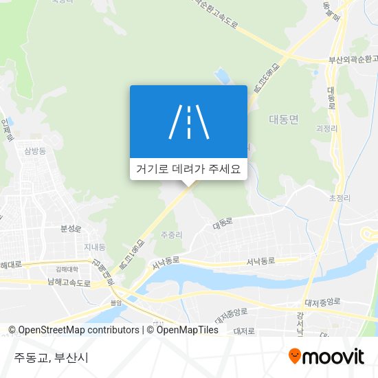 주동교 지도