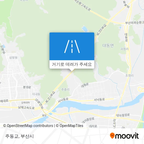 주동교 지도