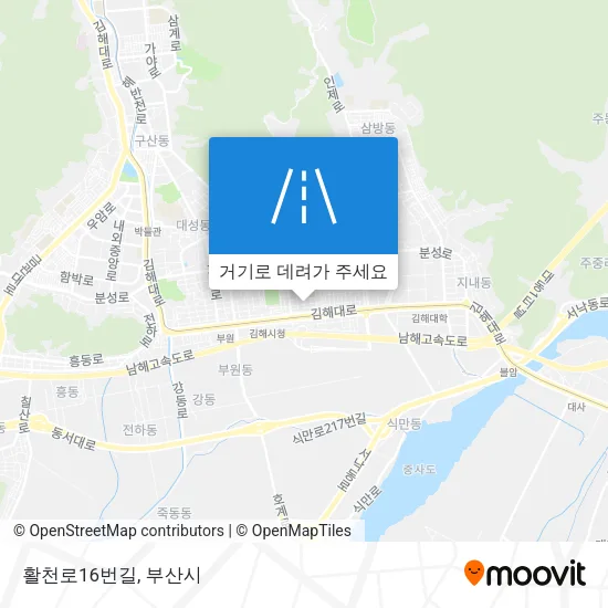 활천로16번길 지도