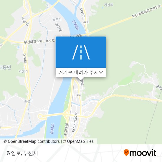 효열로 지도