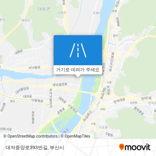 대저중앙로393번길 지도