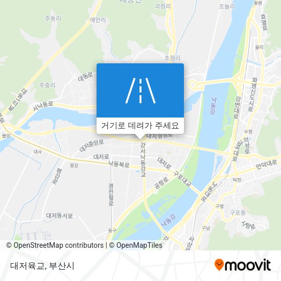 대저육교 지도