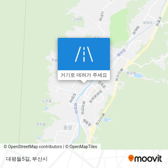 대평들5길 지도