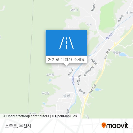소주로 지도