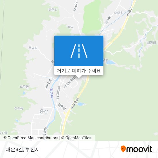 대운8길 지도