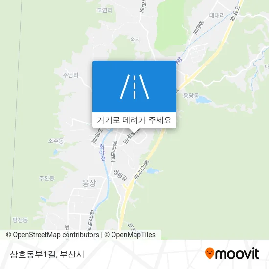 삼호동부1길 지도