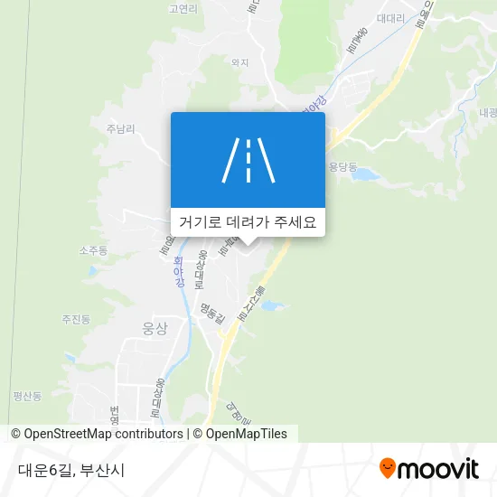 대운6길 지도