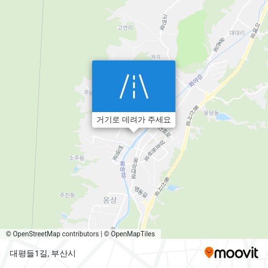 대평들1길 지도