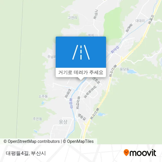대평들4길 지도