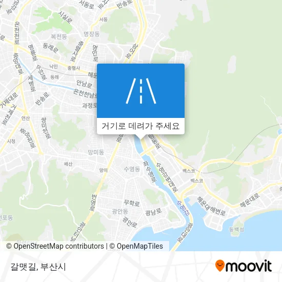 갈맷길 지도