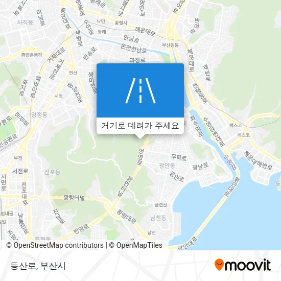 등산로 지도