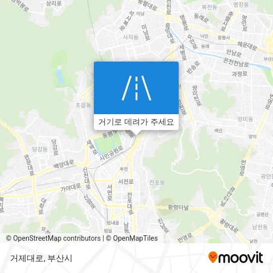 거제대로 지도