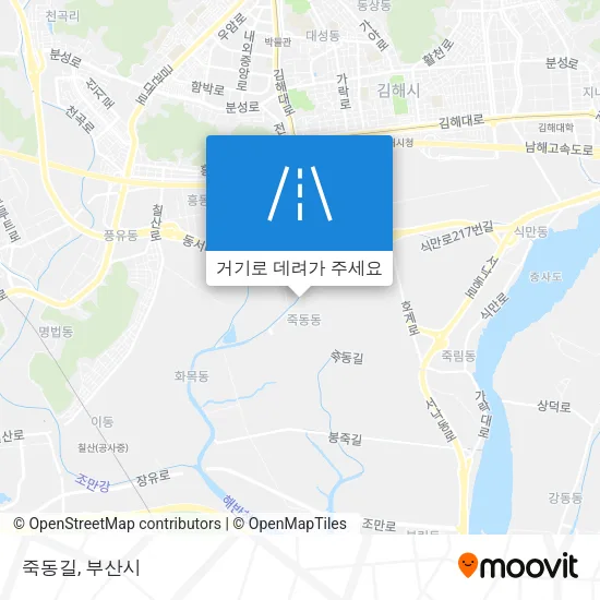 죽동길 지도