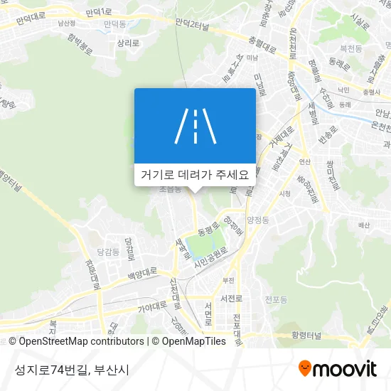 성지로74번길 지도
