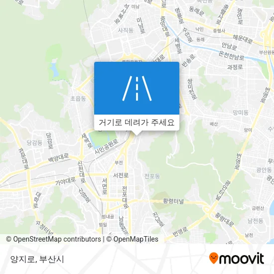 양지로 지도