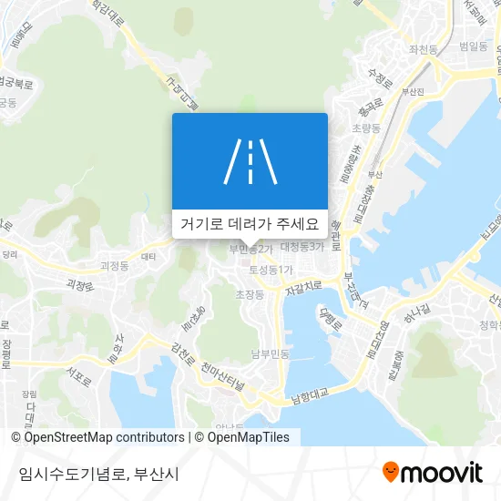 임시수도기념로 지도