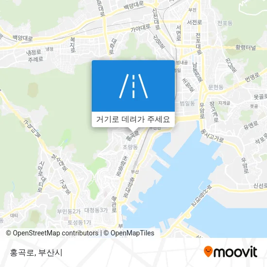 홍곡로 지도