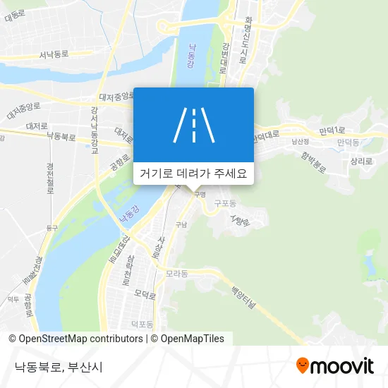 낙동북로 지도