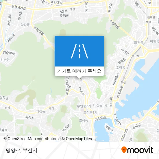 망양로 지도