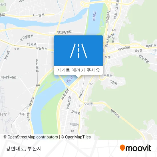 강변대로 지도