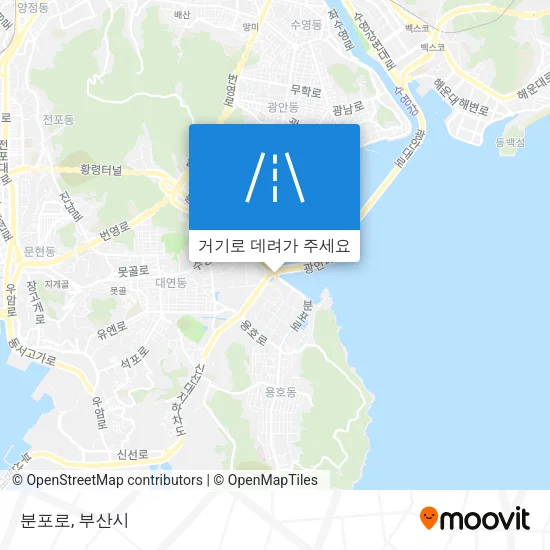 분포로 지도