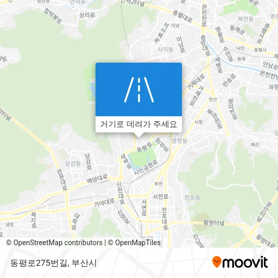 동평로275번길 지도