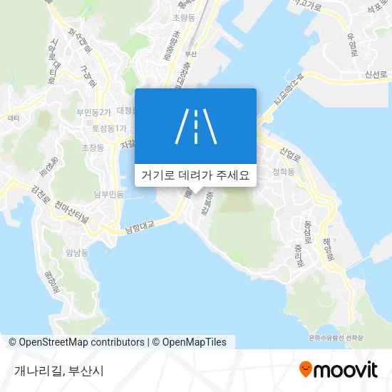 개나리길 지도