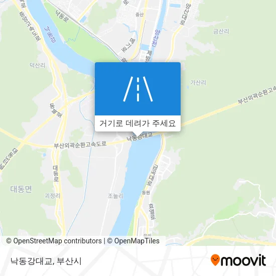 낙동강대교 지도