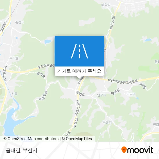 곰내길 지도
