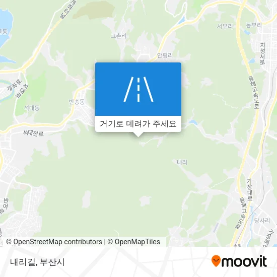 내리길 지도