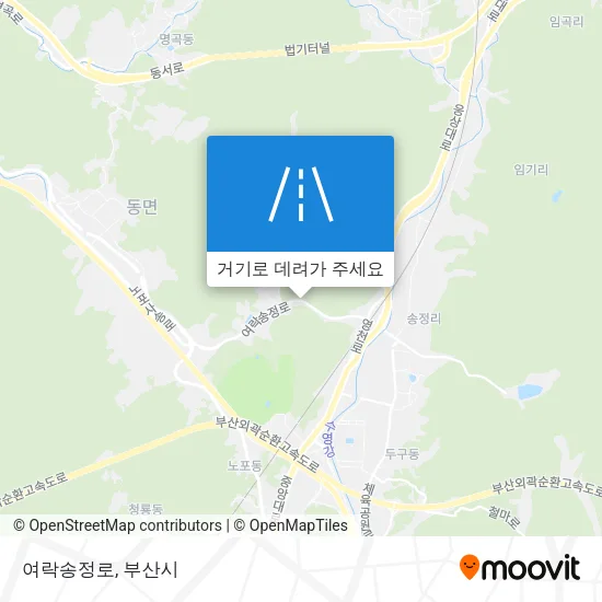 여락송정로 지도