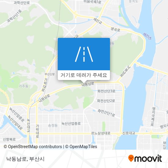 낙동남로 지도