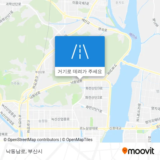 낙동남로 지도