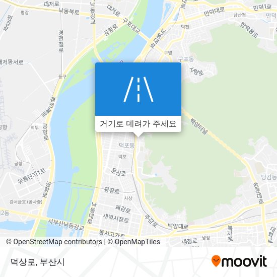 덕상로 지도
