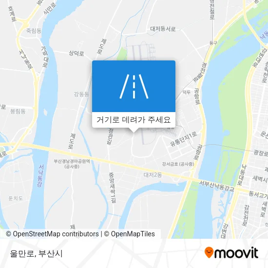울만로 지도