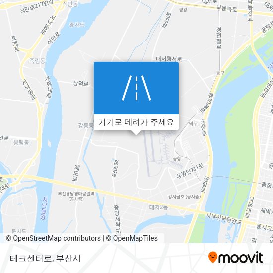 테크센터로 지도